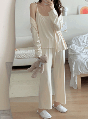 쥬드 파자마 세트 봄 여름 여성 원피스잠옷 잠옷세트 파자마 수면잠옷 편안한 귀여운 깜찍한 파자마파티 홈웨어